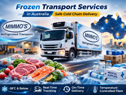 Frozen Transport Services in Australia | Safe Cold Chain Delivery