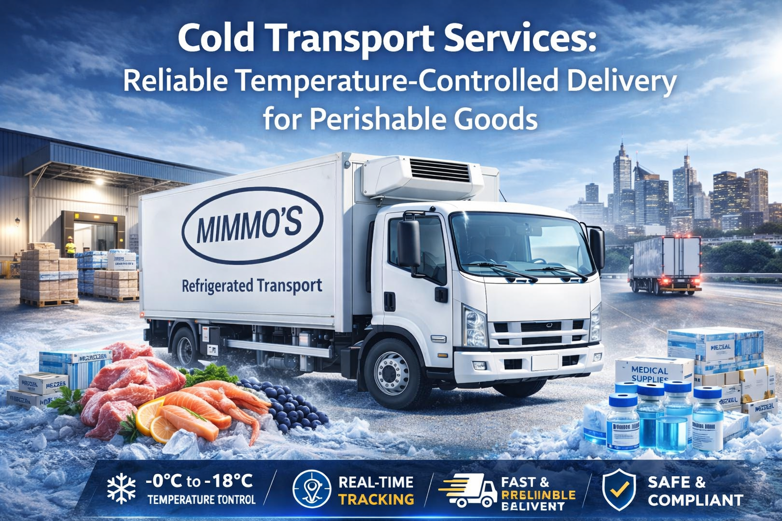 Cold Transport Services: Reliable Temperature-Controlled Delivery for Perishable Goods