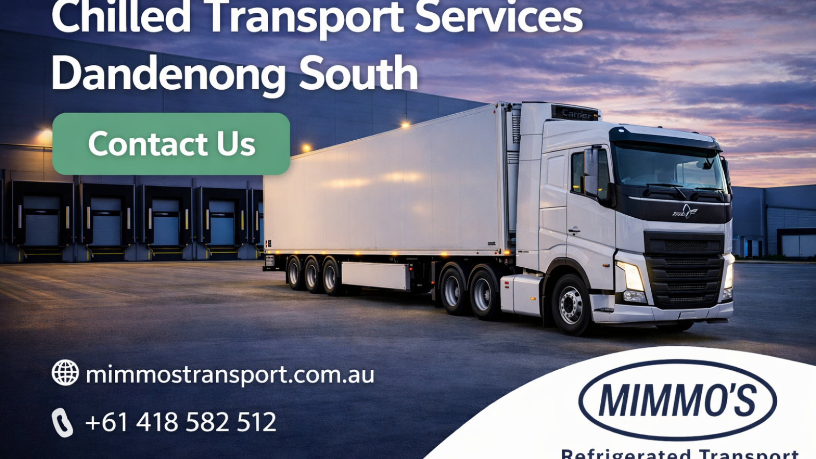 Chilled Transport Services Dandenong South