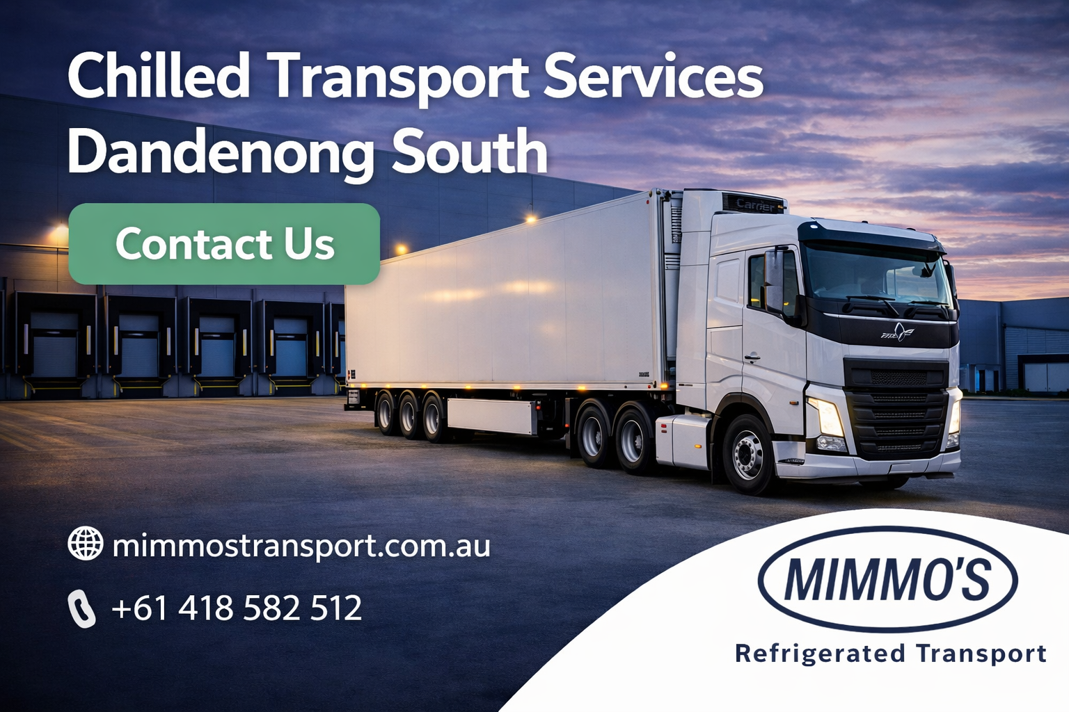 Chilled Transport Services Dandenong South
