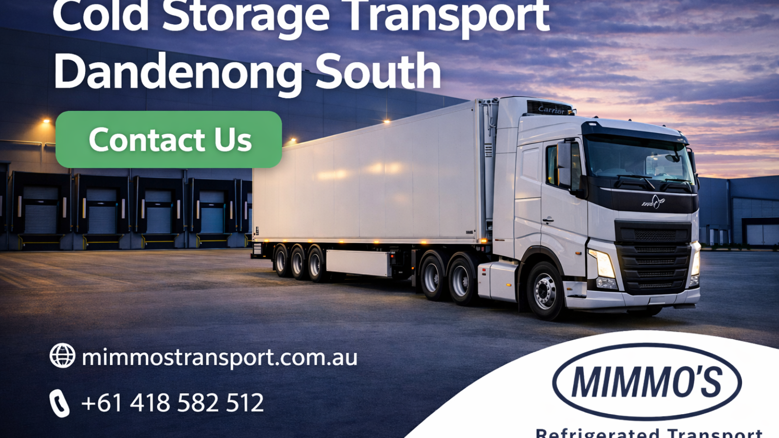 Cold Storage Transport Dandenong South