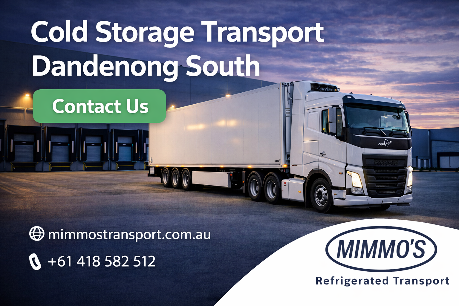 Cold Storage Transport Dandenong South